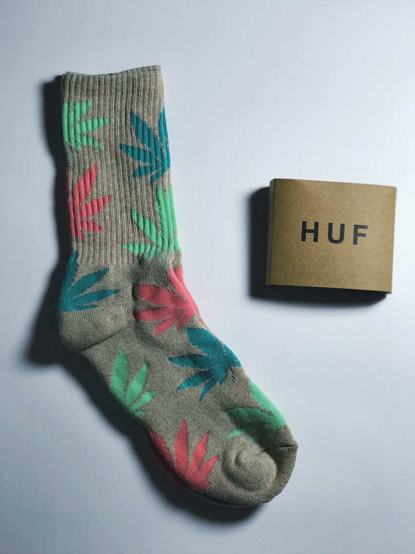 Accessiories Huf Socks Linen Leaf Fleece Sole Top - Image 12