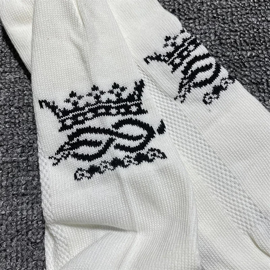 Accessiories G Long White Socks - Image 5