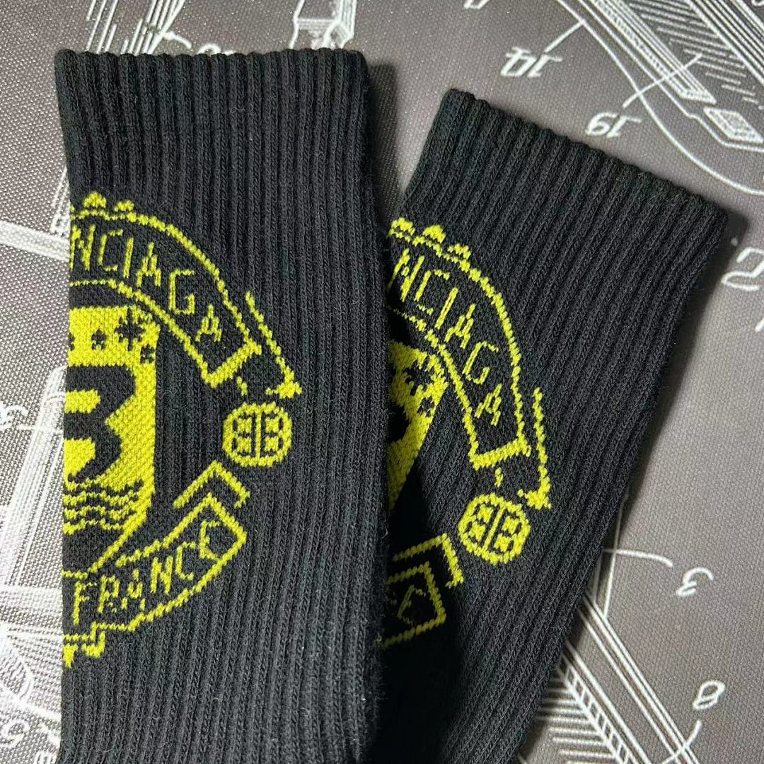 Accessiories BAL 2022 Yellow Fleece Sole Socks Towel - Image 7