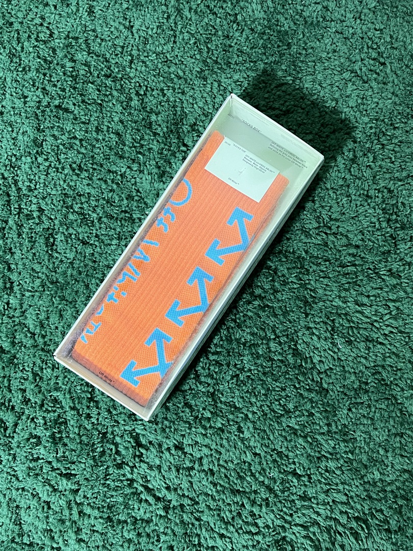 Accessiories OFF WHITE Orange Socks - Image 2