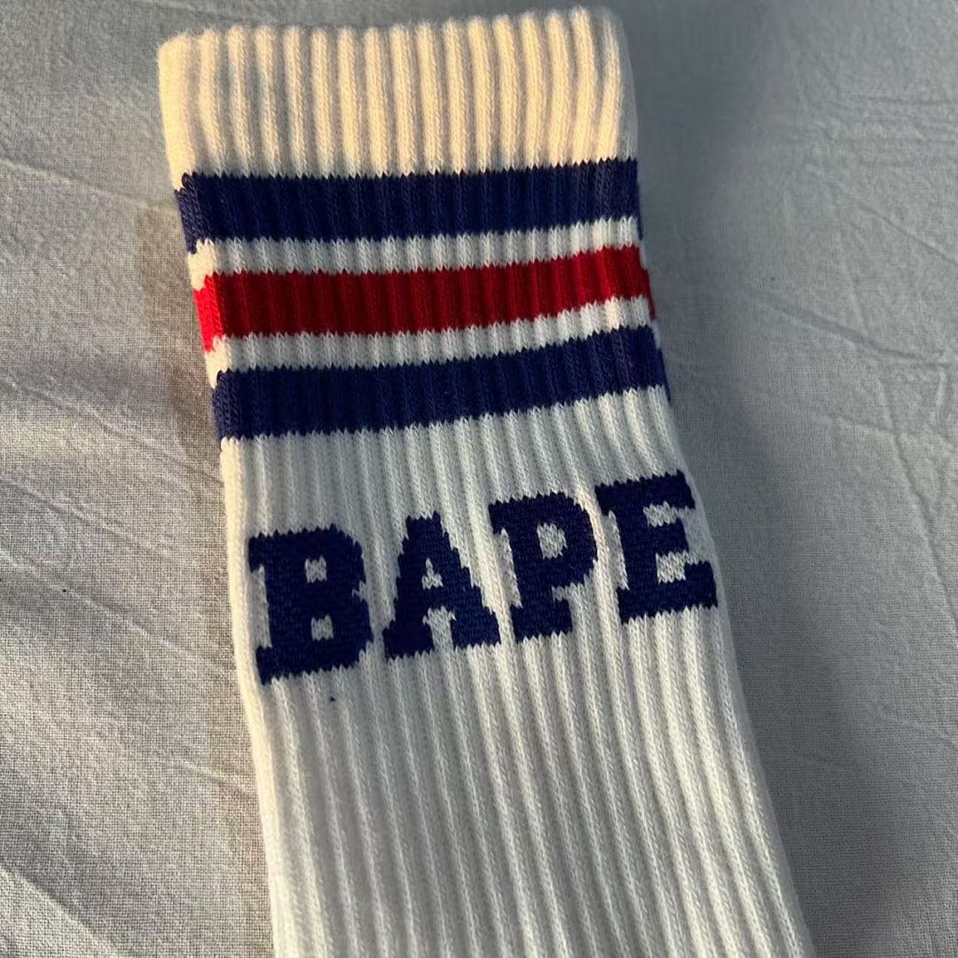 Bape NEW Bape Towel Socks - Image 20