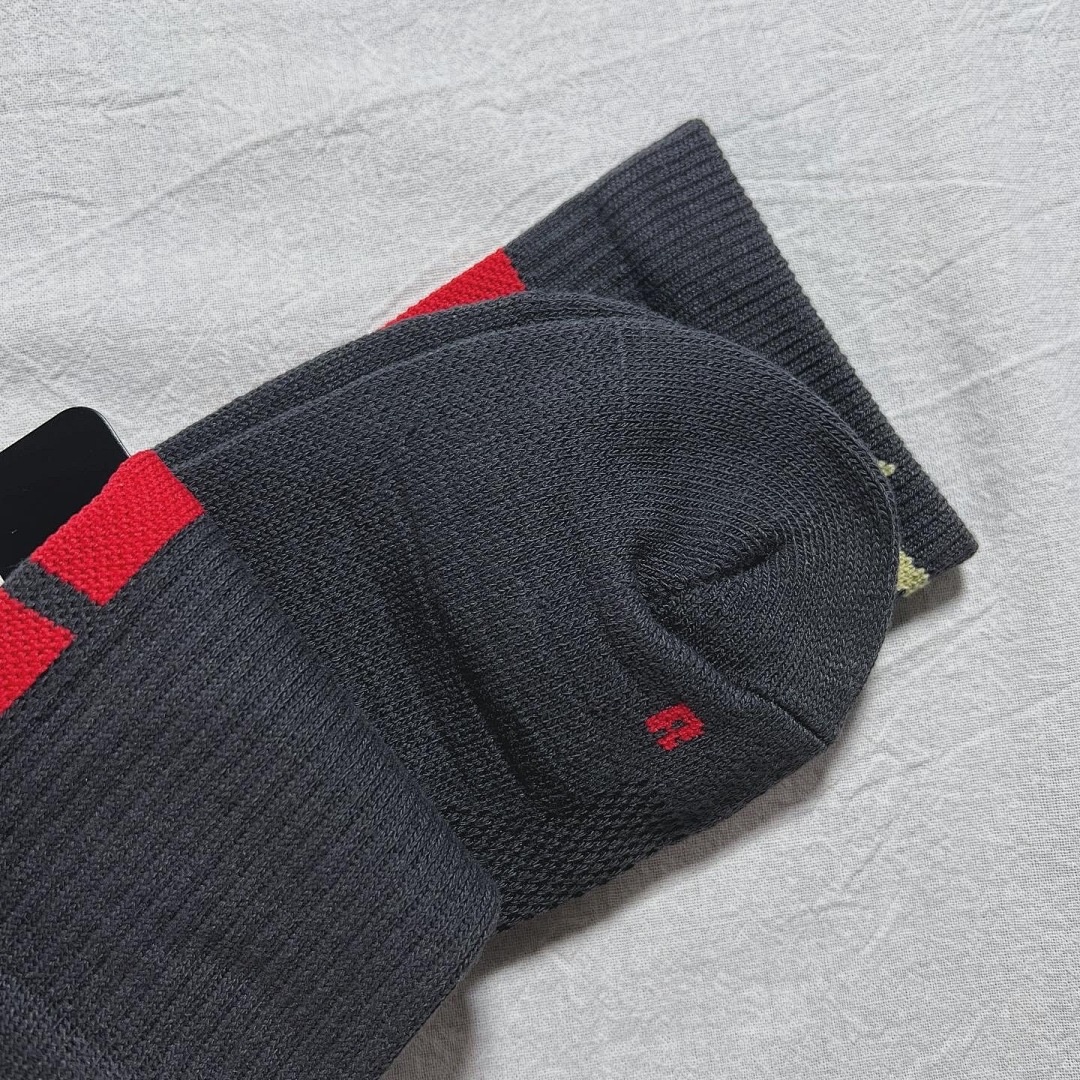 Accessiories NBA BLACK/GREY Red Black Grey Socks - Image 6