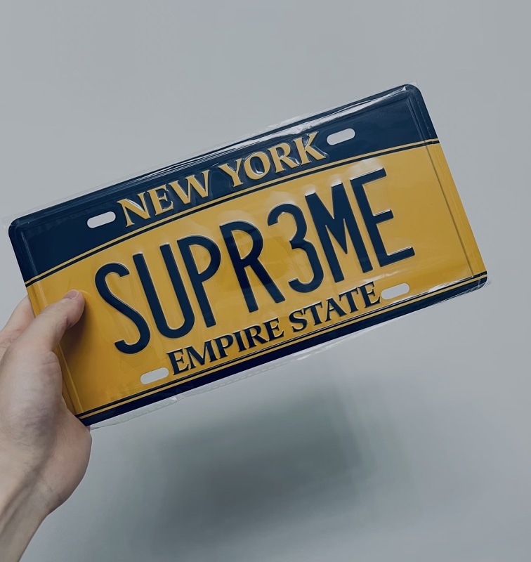 Other 2025SS License Plate (Metallic), photo 1