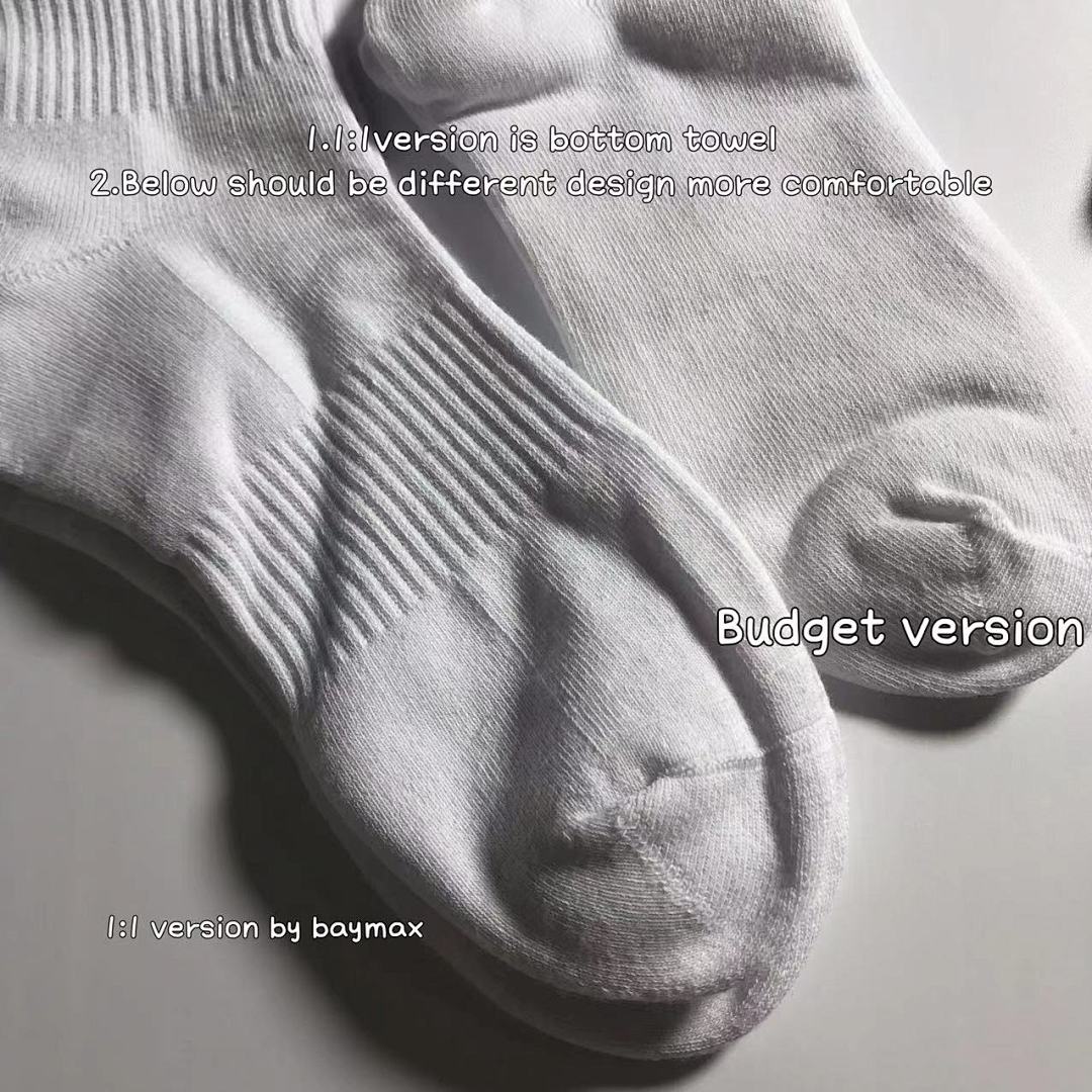 Accessiories 1: 1 Rhude Red Mountain Towel Bottom Socks - Image 8