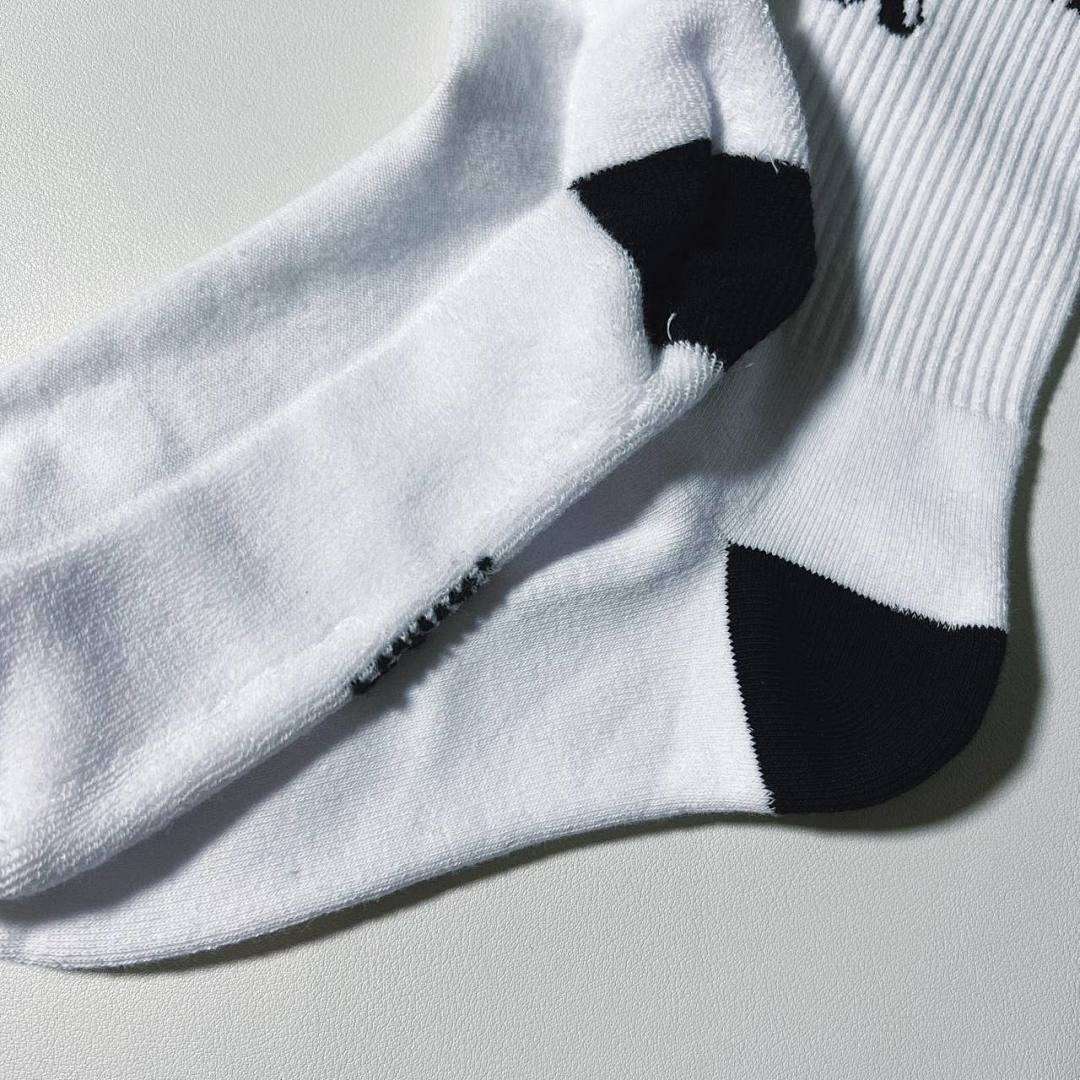 AMIRI COLLEGIATE AMIRI TUBE SOCK White/Black - Image 8