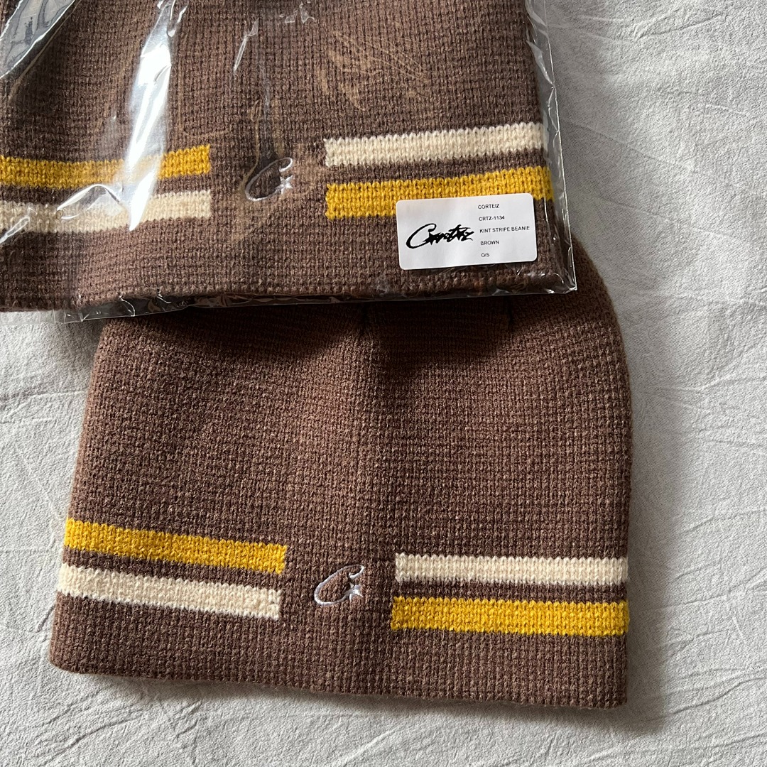 Hats CO Knit Stripe Beanie - Image 8