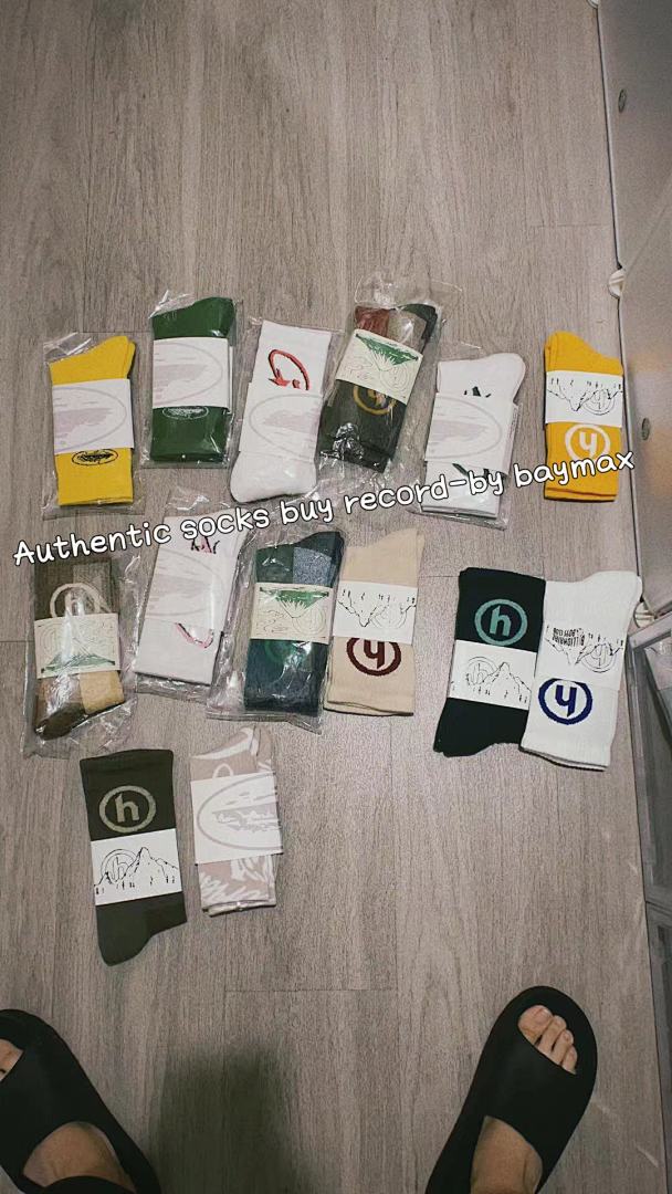 Accessiories 1:1 Hidden Socks Towel Bottom Orange——Unique Correct Version - Image 2