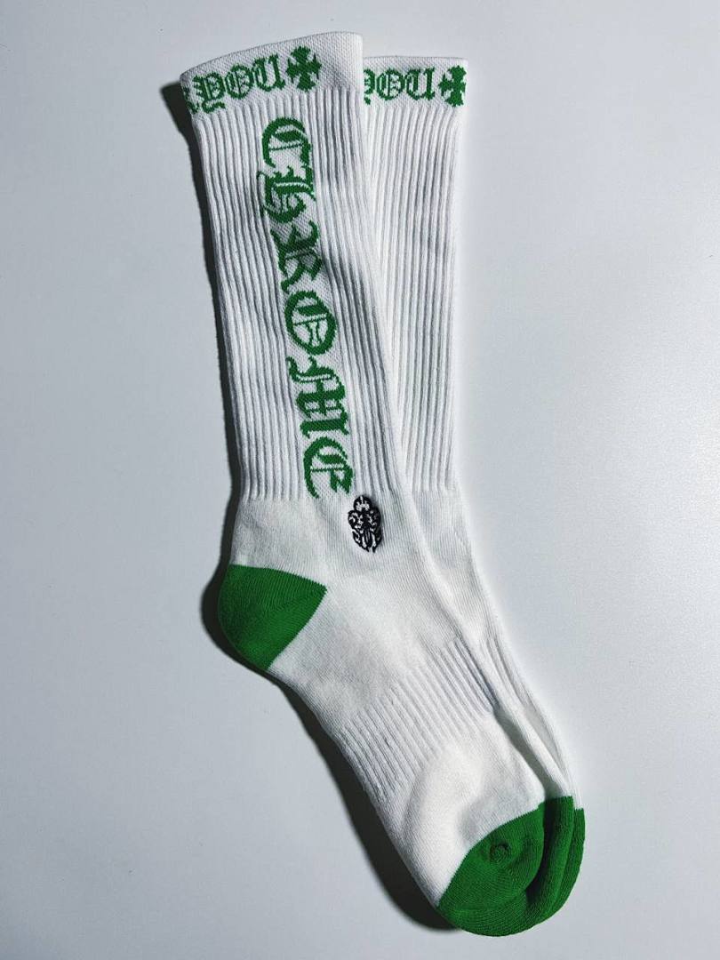 Chanel Chrome-Hearts 2023 Logo Towel Socks - Image 13