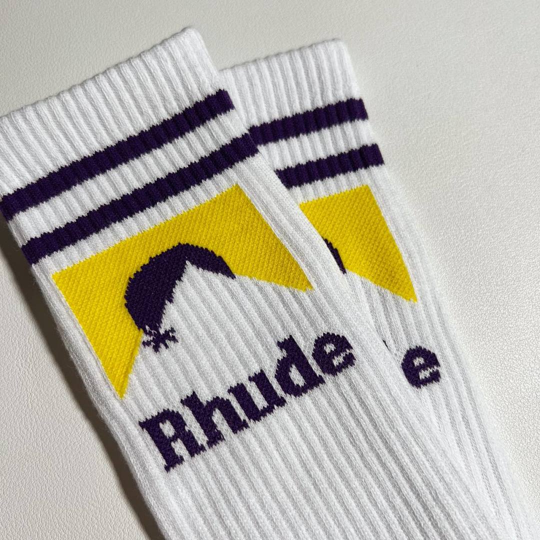 Accessiories VINTAGE RHUDE Moutain 1:1 Towel Socks - Image 21