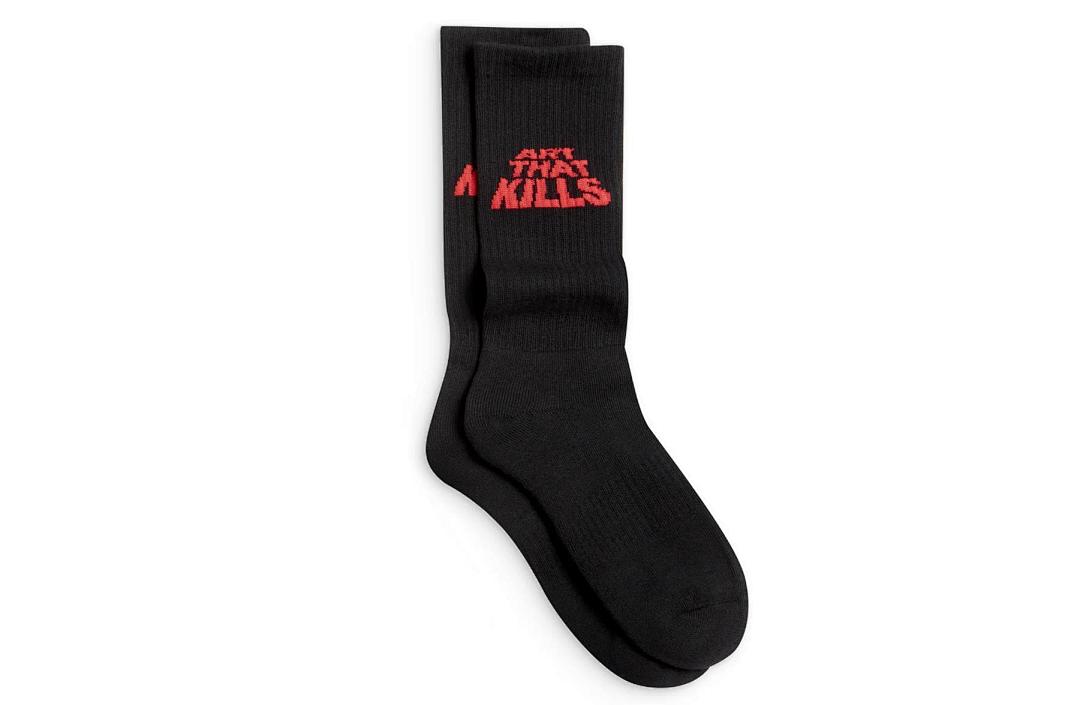 Lanvin Gallery Dept “ARE THE KILLS" Towel Socks - Image 17