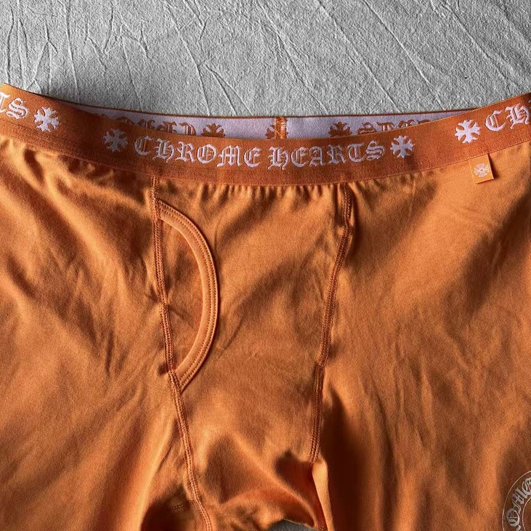 Chanel CHR HEARTS New Underwear Boxer Brief ORANGE Long & Short ——Perfect Quality - Image 14