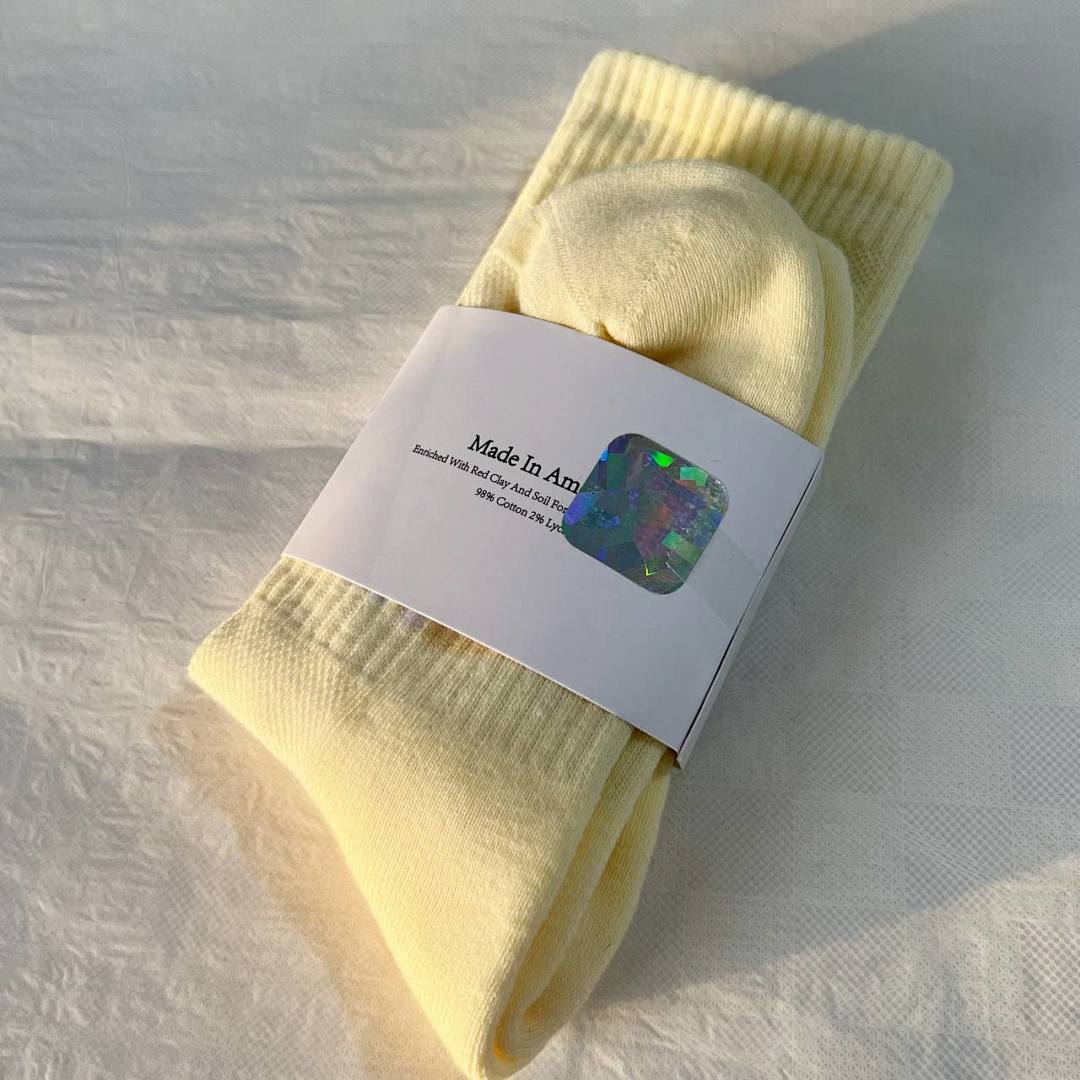 Accessiories Hidden Ny Socks Egg Yellow Towel - Image 5