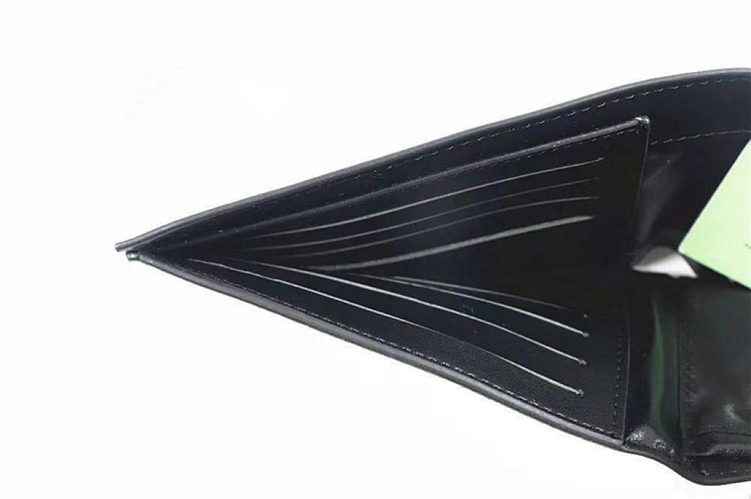bag/homeware/accessories 1:1 OFF WHITE “FOR MONEY”Wallet Top Grain (Real Leather) - Image 21