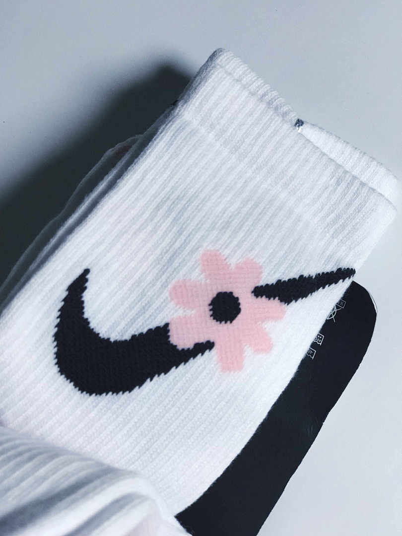 Accessiories NK New Pink 3 Pacs Towel Socks - Image 8
