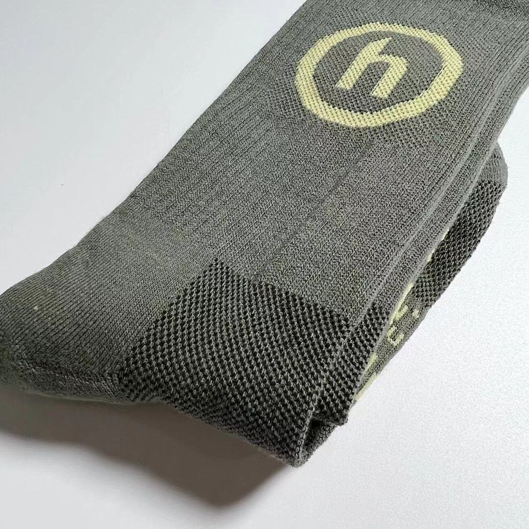 Accessiories HIDDEN Olive New Color Towel Socks - Image 5
