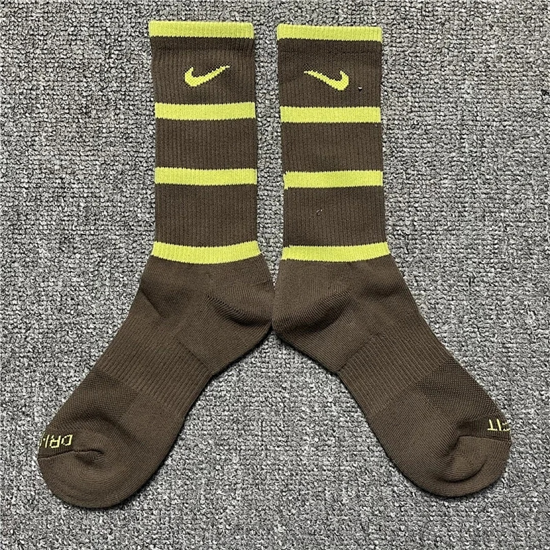Accessiories NK Stripe Socks New Striped Mid Mens Womens - Image 4