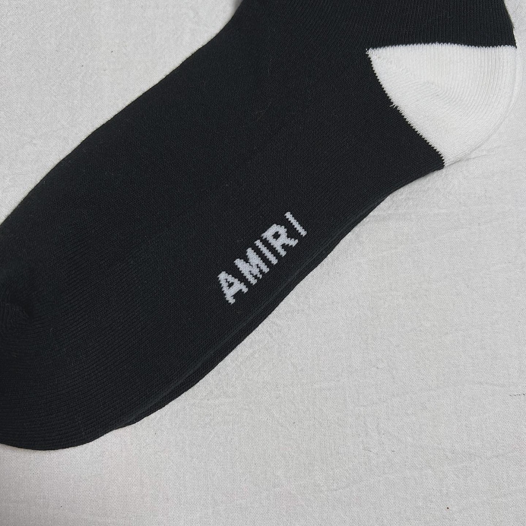 AMIRI BONES SOCK (Black/White & White/Black) - Image 4