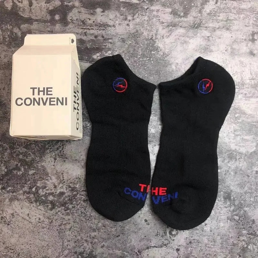 Other Fragment Electric Embroidered Socks Mens (Cream) - Image 6