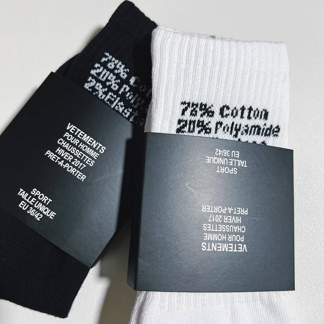 Accessiories Vetements Percentage Socks, photo 1
