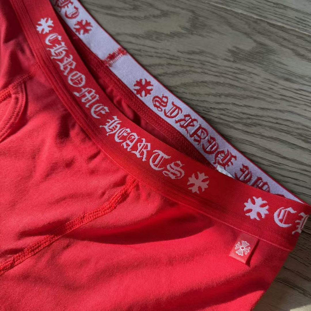 Chanel CHR HEARTS New Underwear Boxer Brief ORANGE Long & Short ——Perfect Quality - Image 17