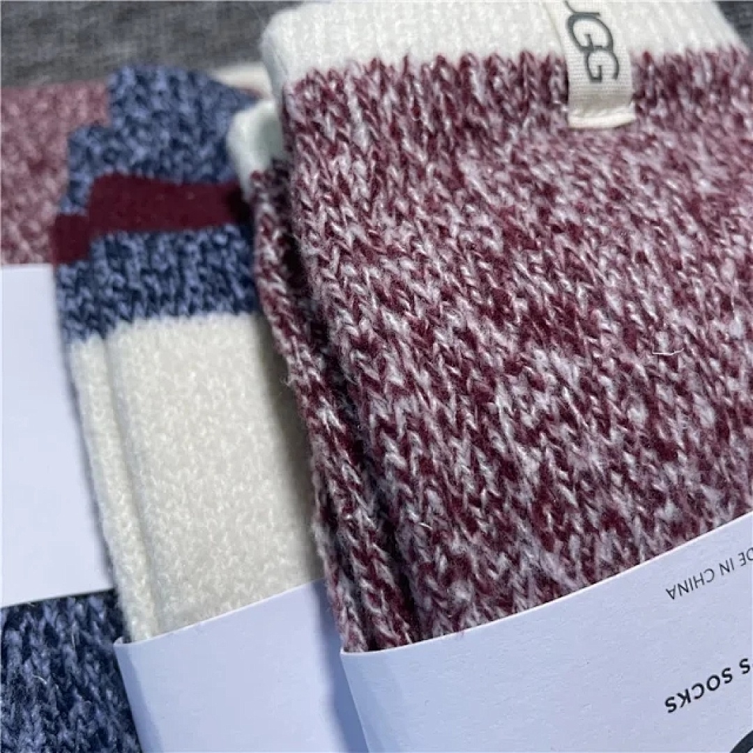 UGG Socks Patchwork Autumn Winter - Image 2