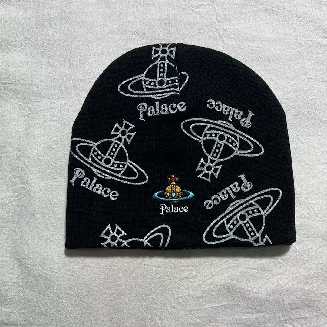 Hats PA X VIVIENNE Beanie (3Color. ——Black,Purple,Blue) - Image 8