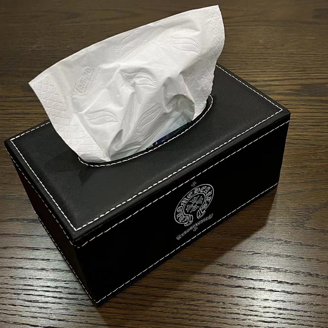 Chanel Chrome Hearts Tissue Box - Image 2