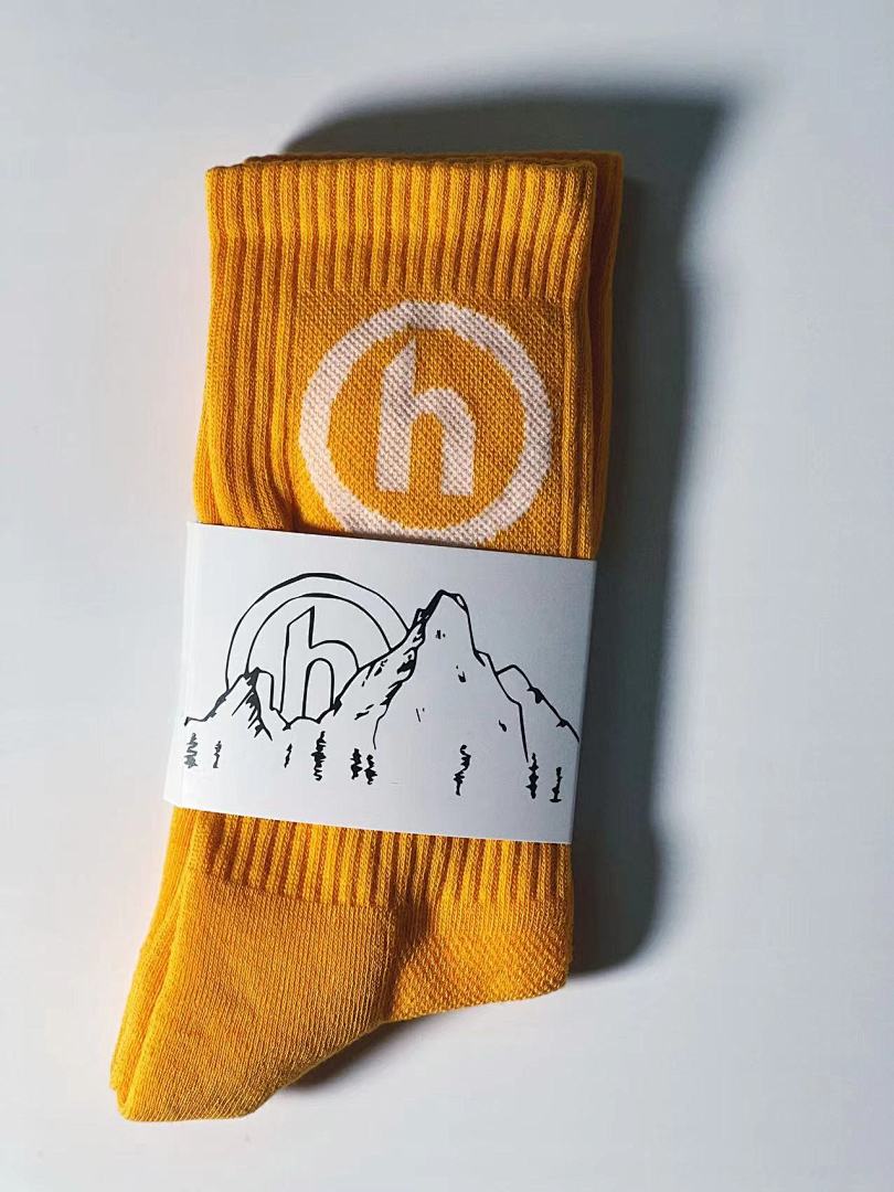 Accessiories 1:1 Hidden Socks Towel Bottom Orange——Unique Correct Version - Image 4
