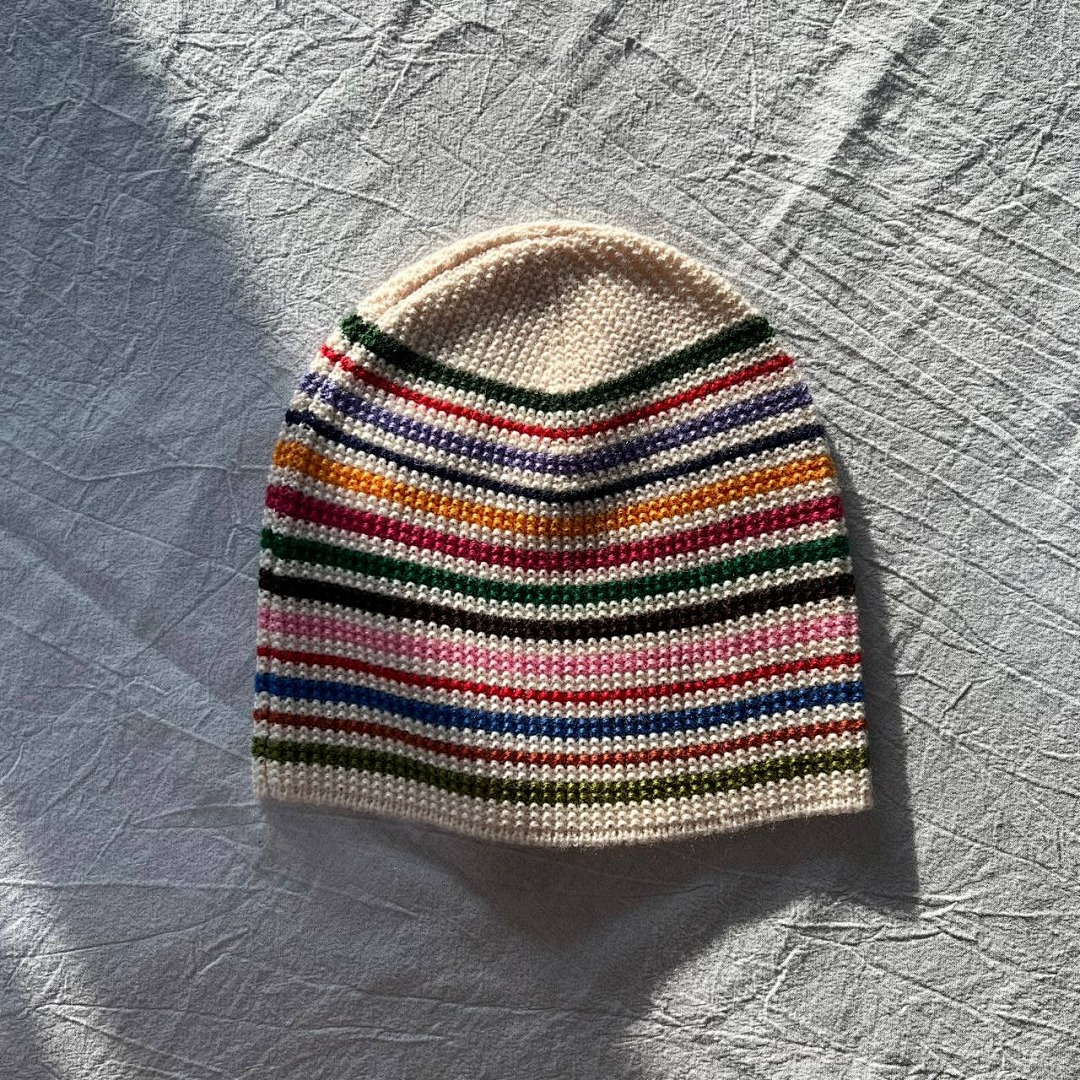 Hats Crtz Thick Rope Stair Cold Cap Beanie Mao - Image 7
