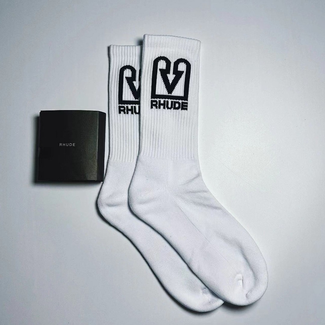 Accessiories Rhude 1: 1 Towel Socks——New Season With 1:1 Cardholder - Image 15
