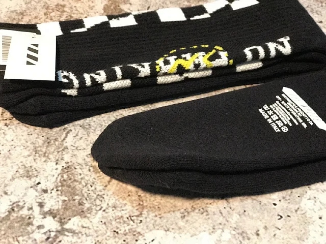 Accessiories Off White 16SS Socks Electric Collab OW - Image 2