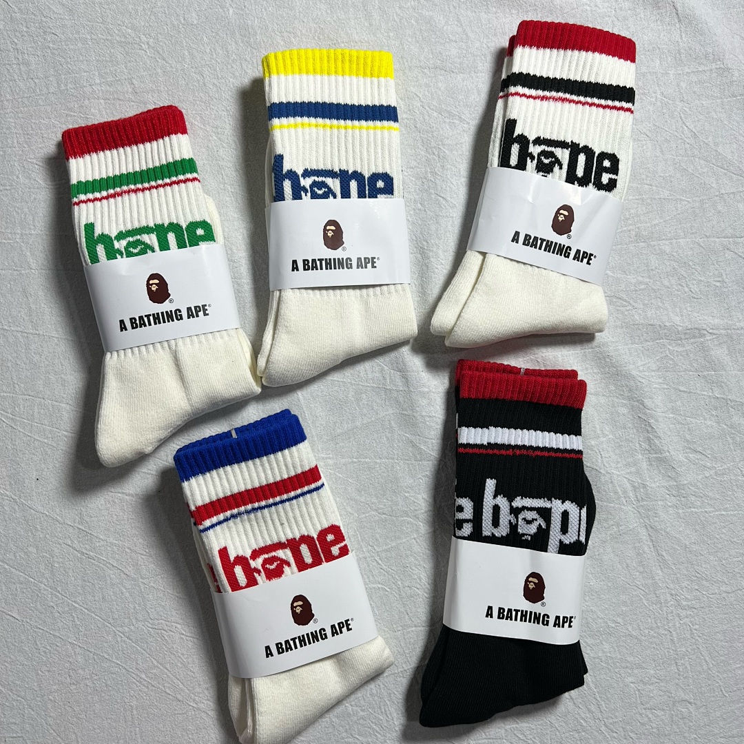 Bape 2024 New Towel Trick Socks - Image 16