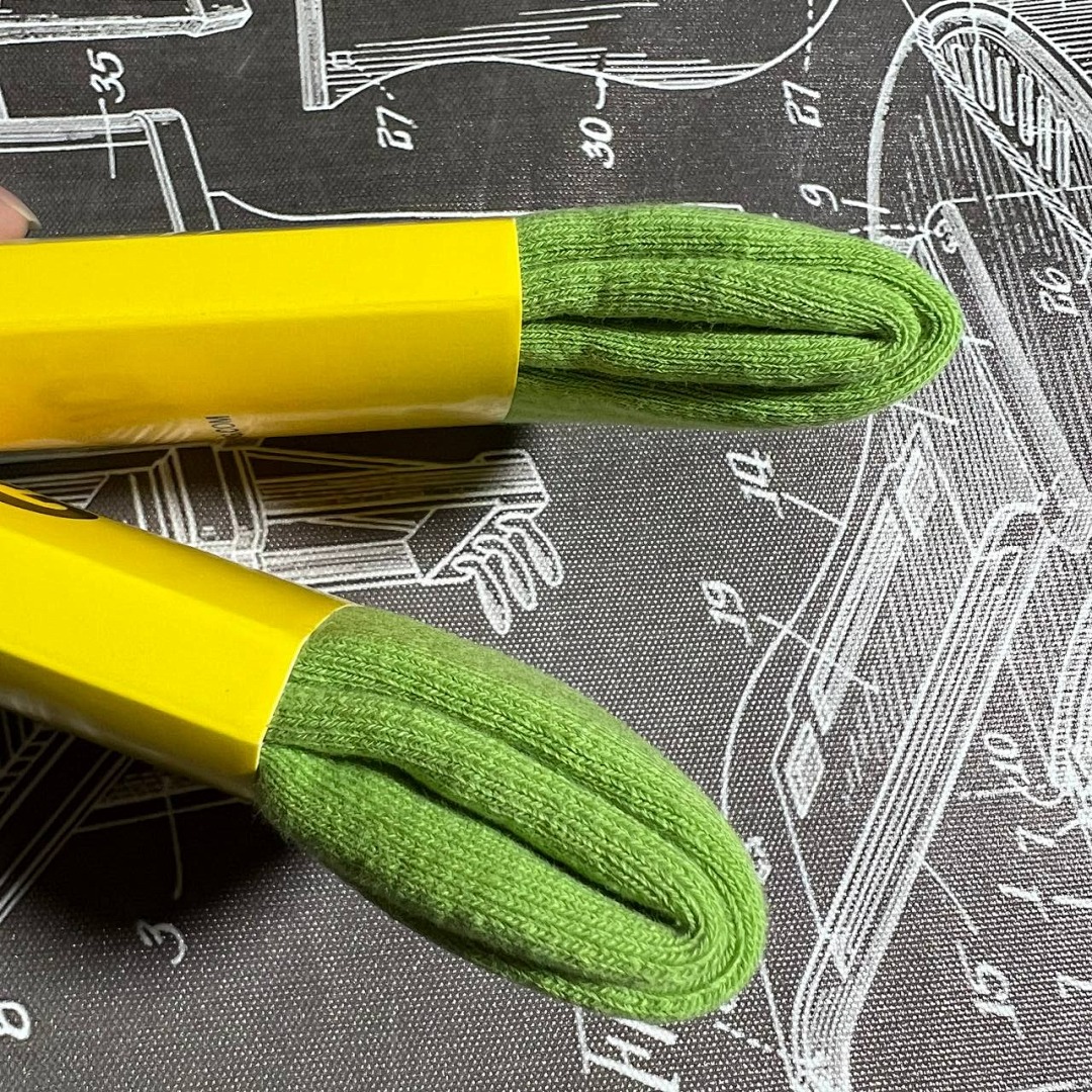 Accessiories GOLF WANG 2023 STARBERRY GREEN SOCKS Grass Embroidered - Image 7