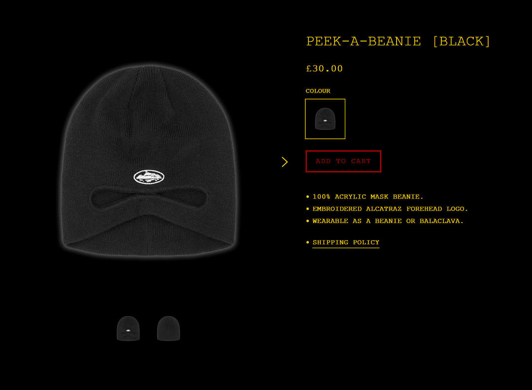 Hats CO PEEK-A-BEANIE ([BLACK]) - Image 2