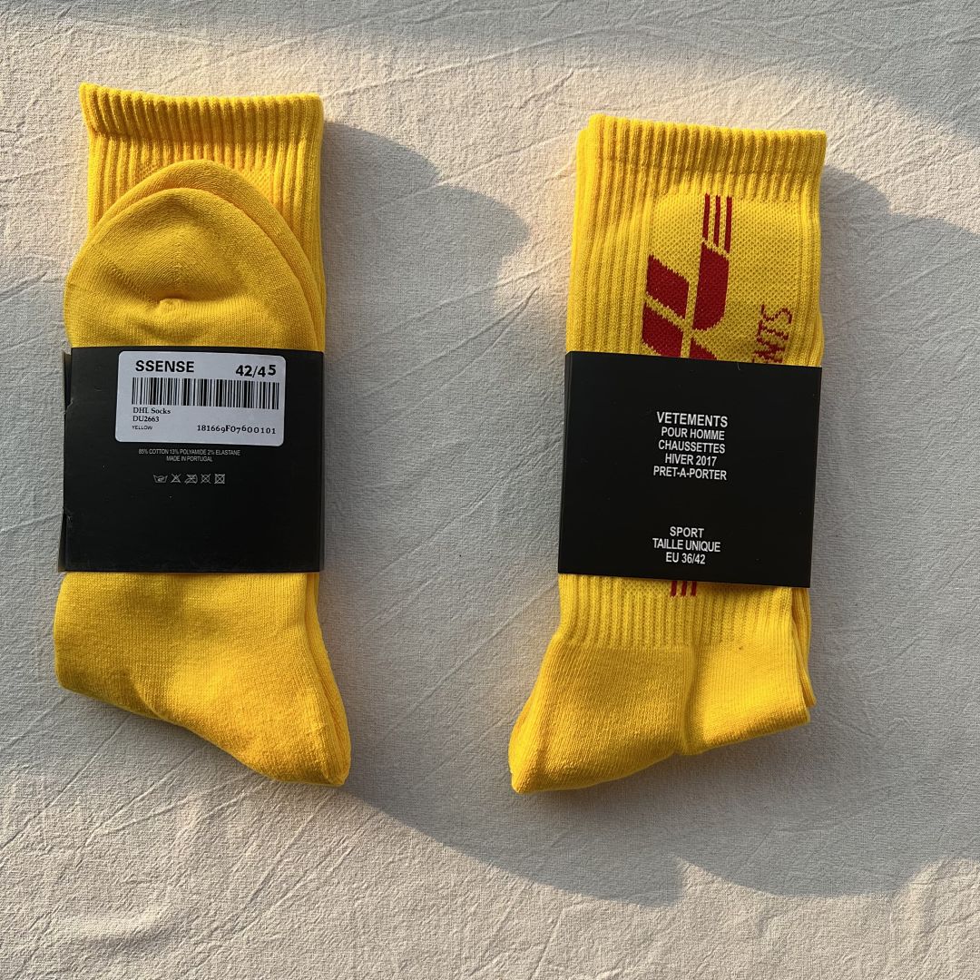 Accessiories DHL X Vetements Towel Socks 1:1 And Length - Image 5