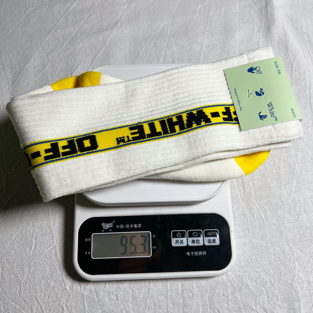 Accessiories OFF WHITE Industry Yellow Sock - Image 19