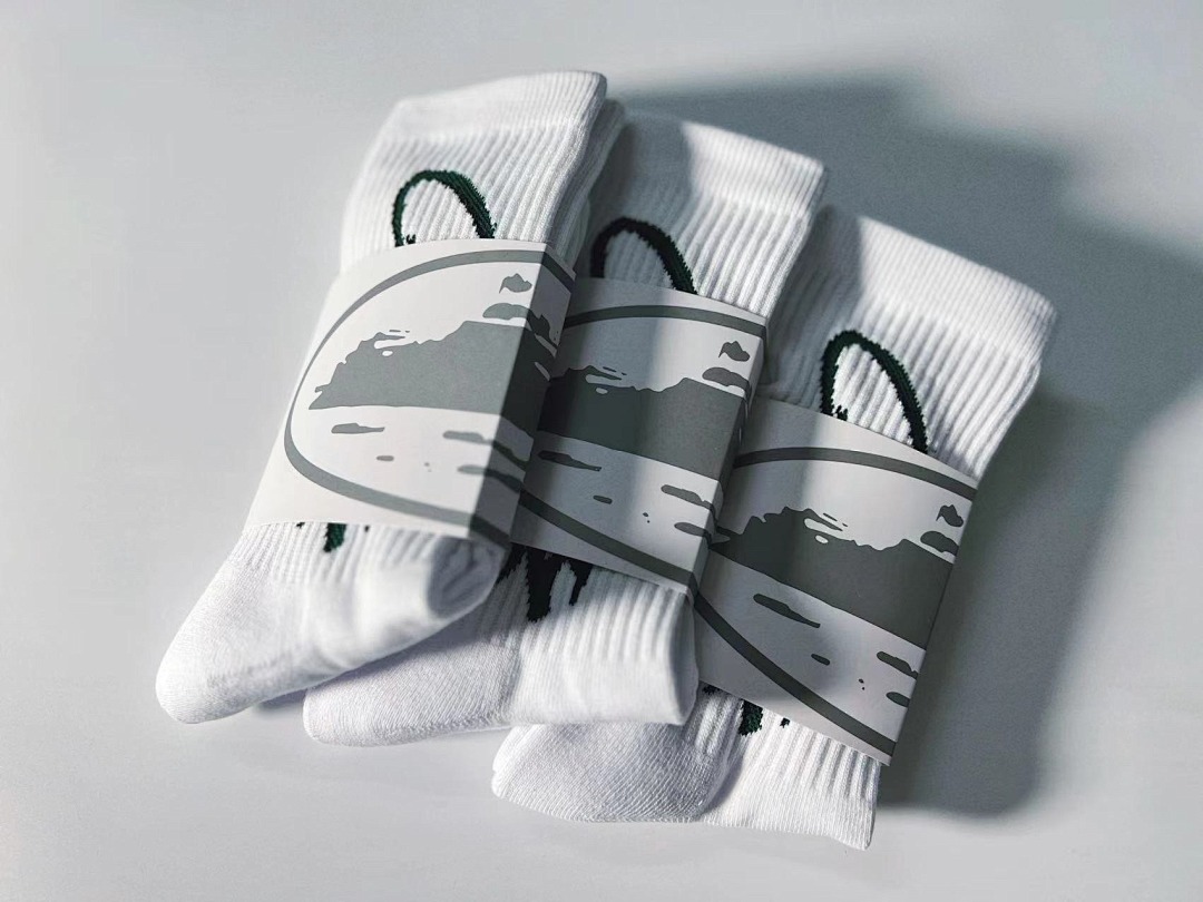 Accessiories 1:1 Coreteiz Green Star Towel Socks - Image 10
