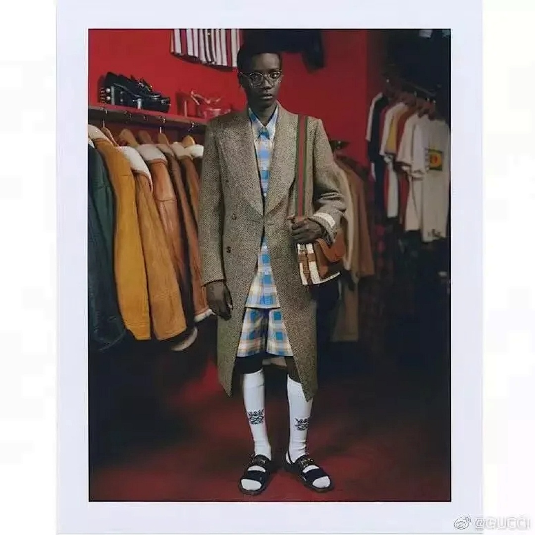 Accessiories G Long White Socks - Image 2