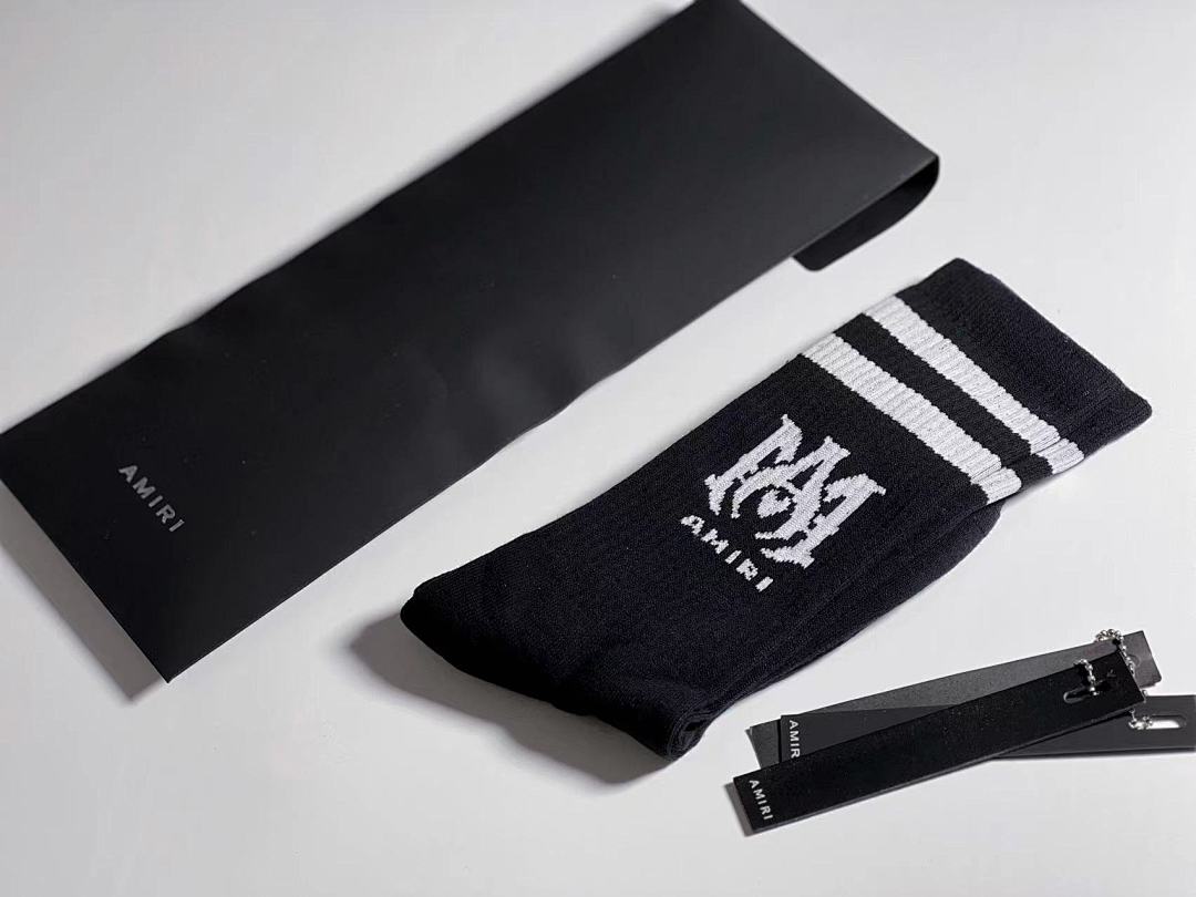 AMIRI 1: 1 Amiri Towel Socks ——With Tag - Image 5