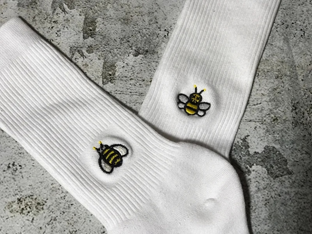 Accessiories CD X Kwas Socks Small Honey Solid Cotton Fleece Sole - Image 7