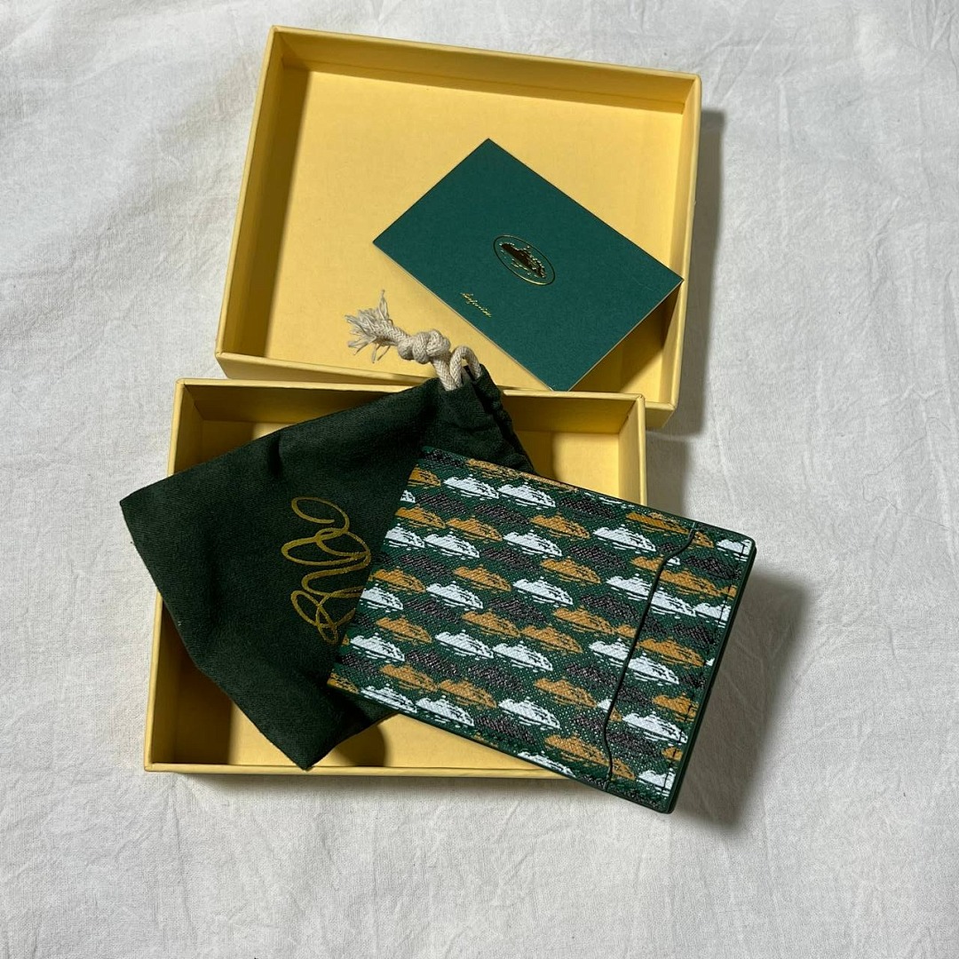 bag/homeware/accessories In Stock! CRT*Z Green Card Holder - Image 3