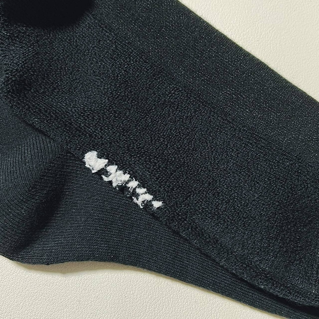 AMIRI SCRIPT TUBE SOCK Black—In Stock Now - Image 8