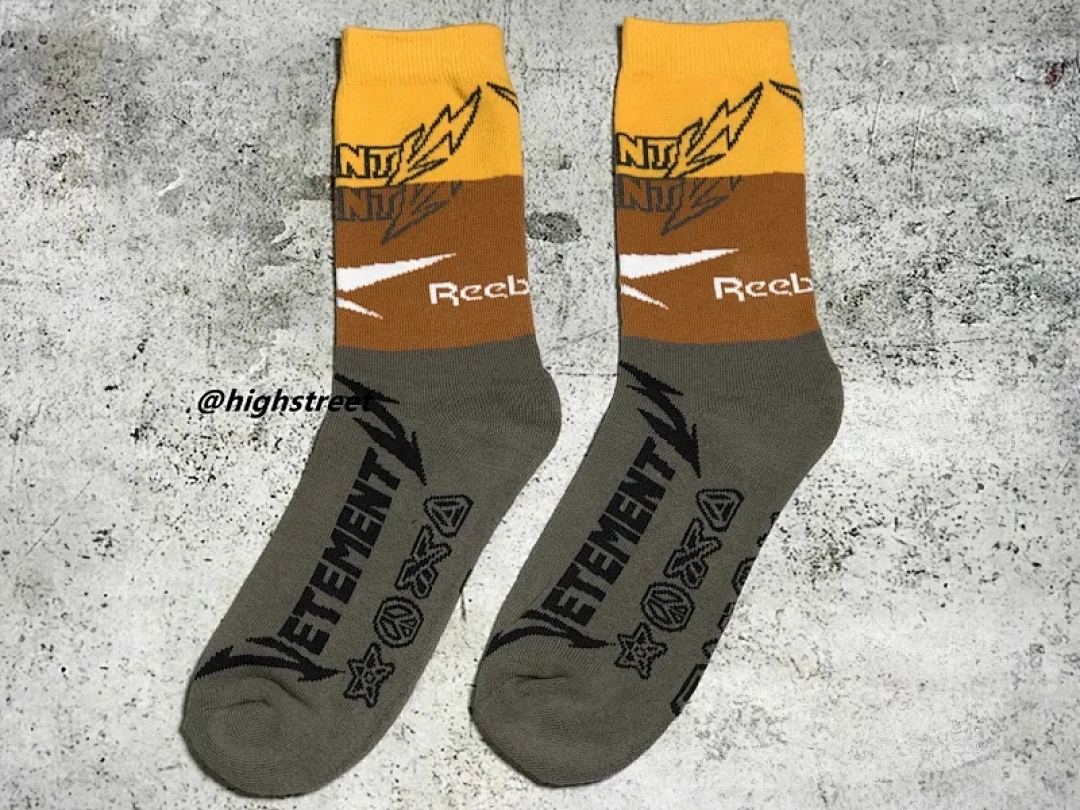 Accessiories 1: 1 Vetements Socks Collab Patchwork Fleece Sole - Image 10