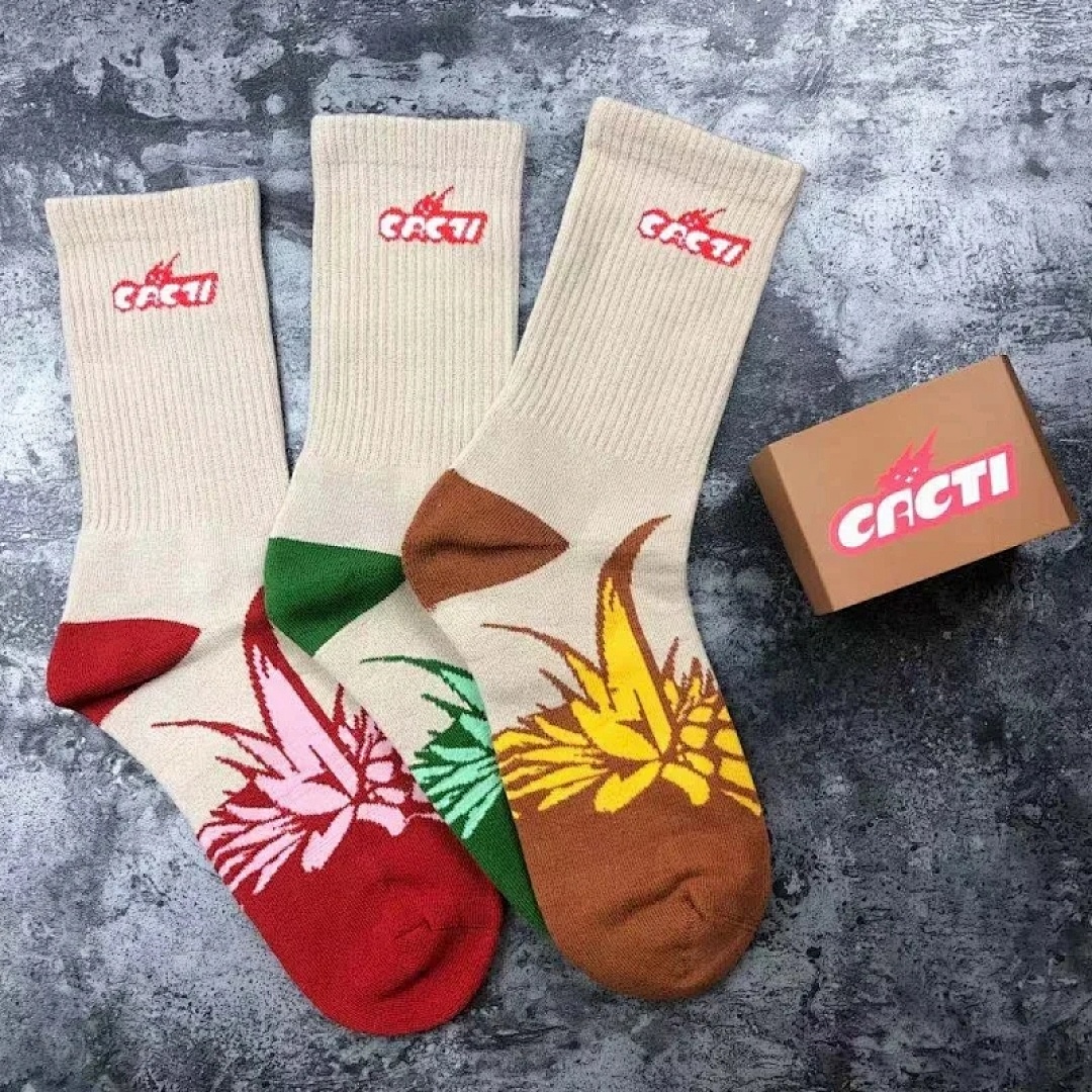 Accessiories 1:1 Travis Scott Pineapple & Bear Socks, photo 1