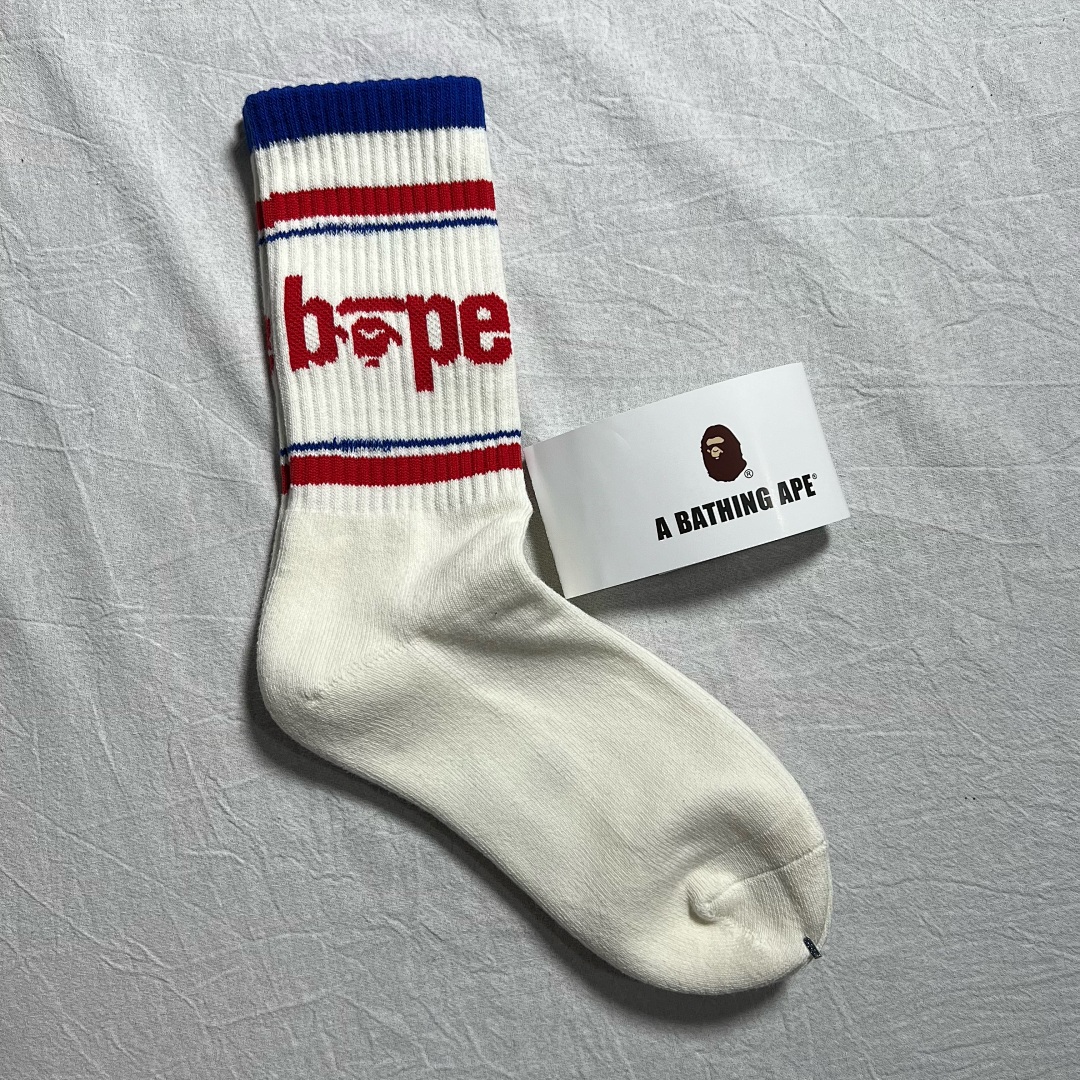 Bape 2024 New Towel Trick Socks - Image 21