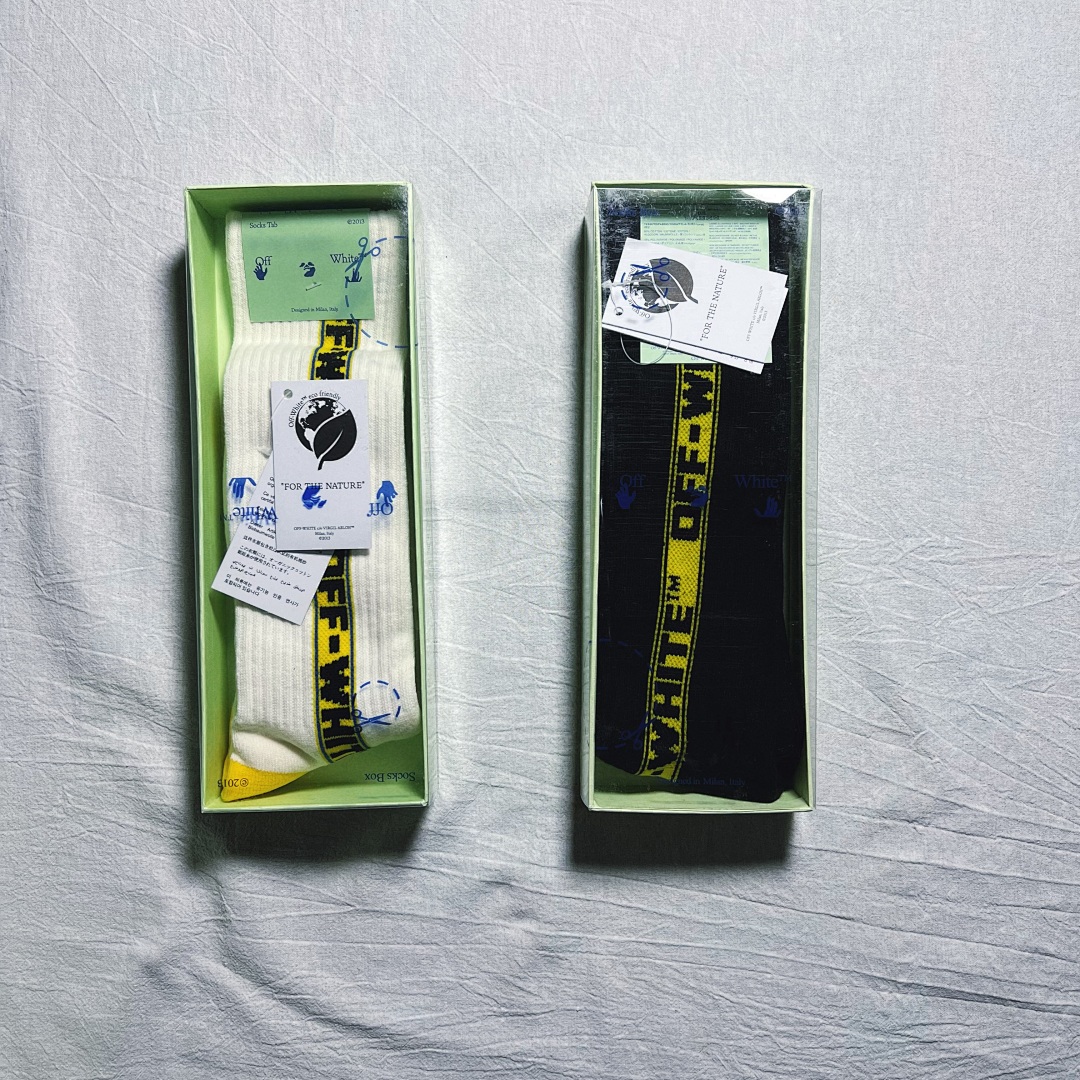 Accessiories OFF WHITE Industry Yellow Sock