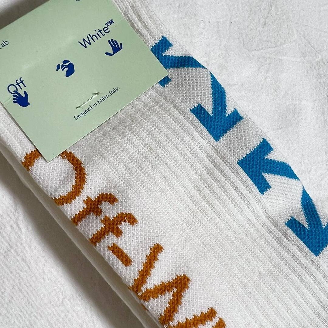 Accessiories OFF WHITE 2019 Blue Socks - Image 4