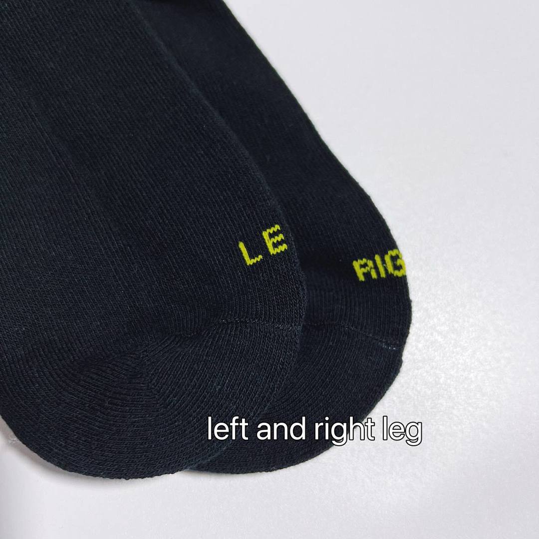 Accessiories VETEMENTS TOWEL SOCKS Black Yellow Reverse A 1:1 - Image 5