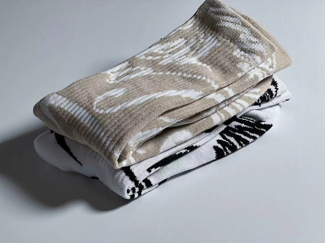 Accessiories 1:1 Co Decorative Pattern Towel Socks - Image 19