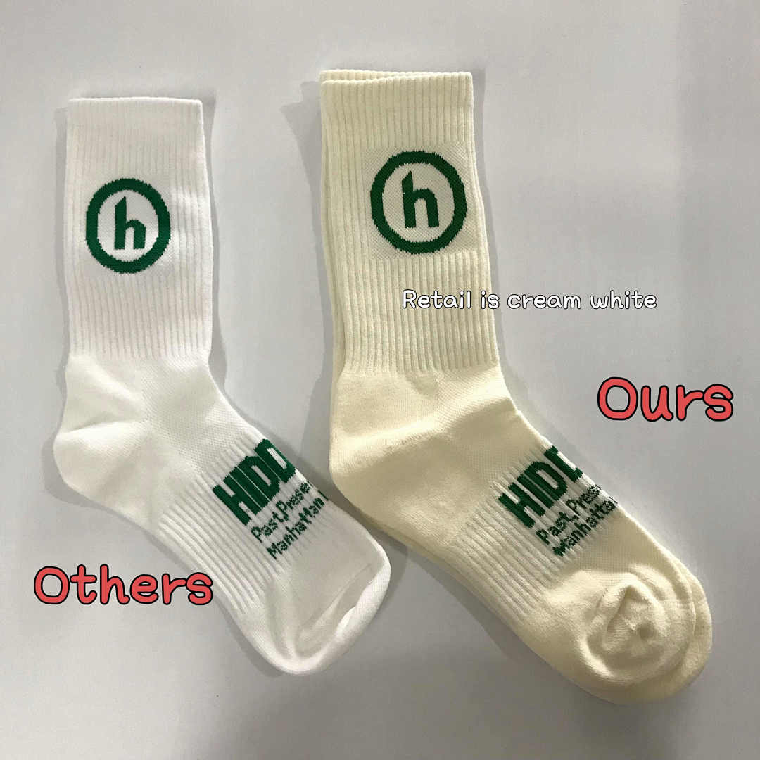Accessiories 1:1 Hidden Socks Towel Bottom Blackish Green——Unique Correct Version - Image 17